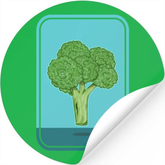 I love broccoli Stickers