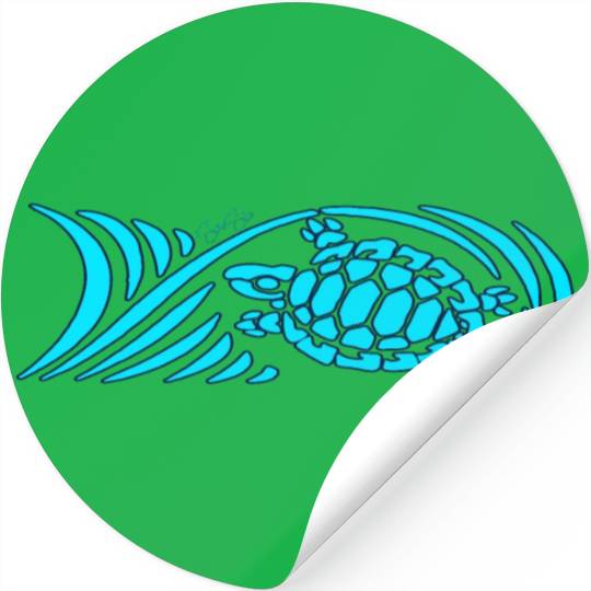 Sea turtle Stickers