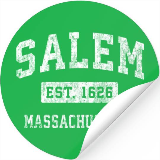 Salem Massachusetts Ma Established Sports Stickers