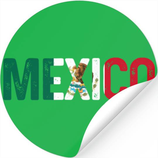 Mexico Mexican Flag Pride Stickers