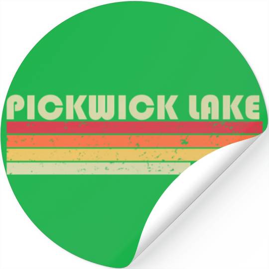 Pickwick Lake Albm Fishing Camping Summer Stickers