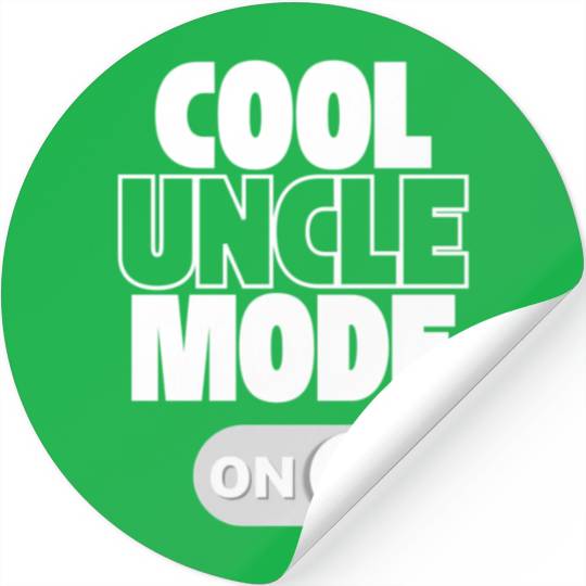 Uncle Mode On Stickers