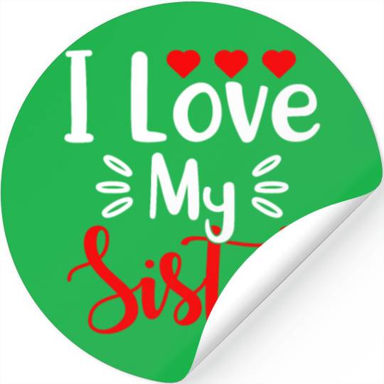 Best Sister Ever Sissy Sisterhood Greatest Sister Stickers