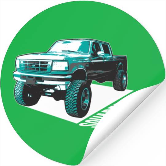 Squarebody Old School Body Car Truck Stickers
