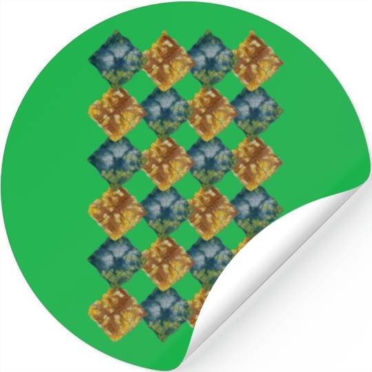 Rhombus Autumn Water Stickers