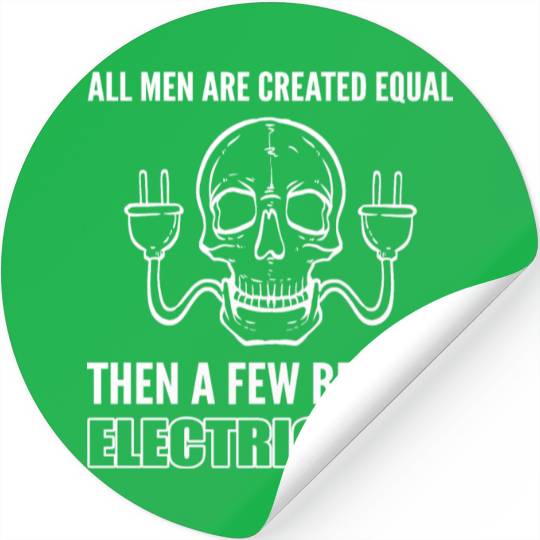 Created Equal Professional Lineman Gift Stickers