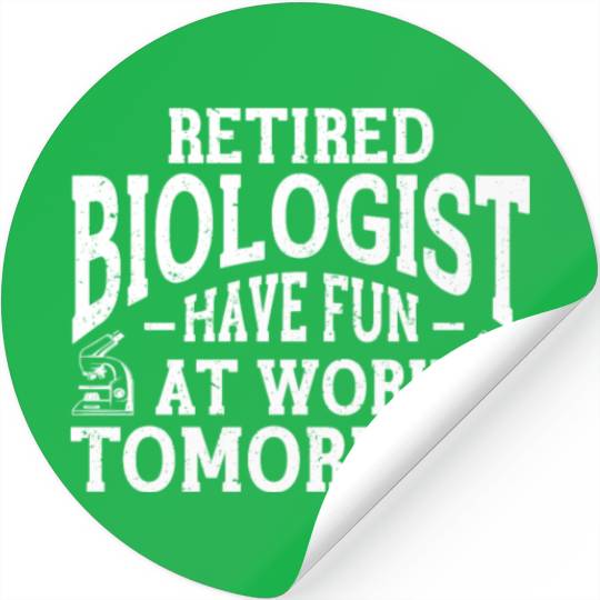 Biology Gift Biologist Stickers