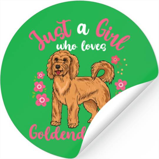 Goldendoodle Dog Lover Stickers