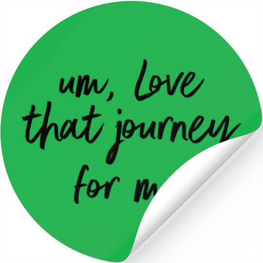 Love That Journey For Me Bachelorette Party Stickers