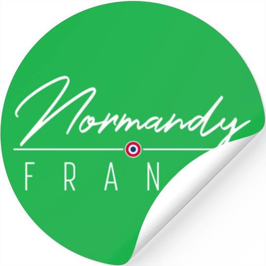 Normandy France Stickers