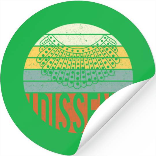 I Dissent Quote Stickers