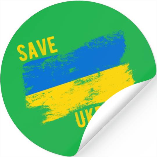 Save Ukraine Stickers
