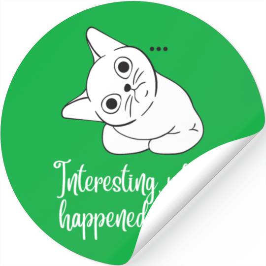 Funny kitten Stickers