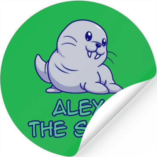 Alex The Seal Stickers