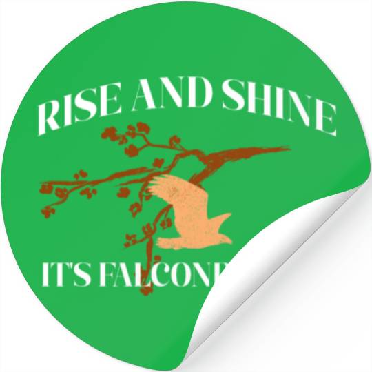 Falconry Bird Falcon Hunting Falconer Stickers
