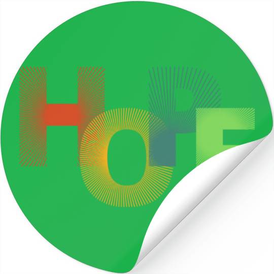 Rainbow Hope Stickers