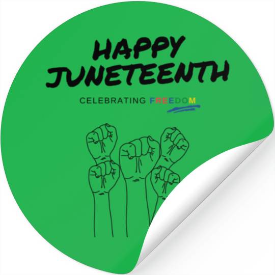 june teenth | june 19th | Juneteenth Day Stickers