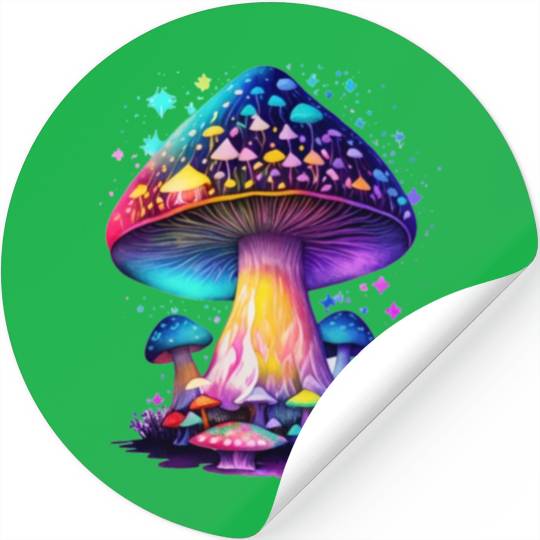 Mystical Fungi Stickers