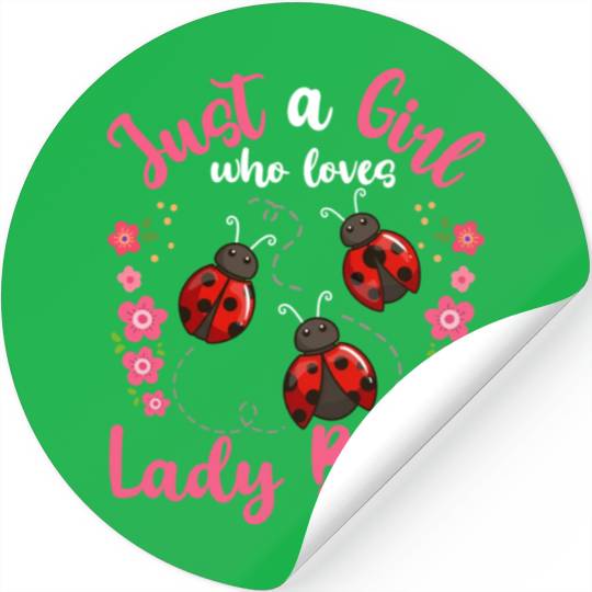 Ladybugs Entomology Entomologist Ladybug Lover Stickers