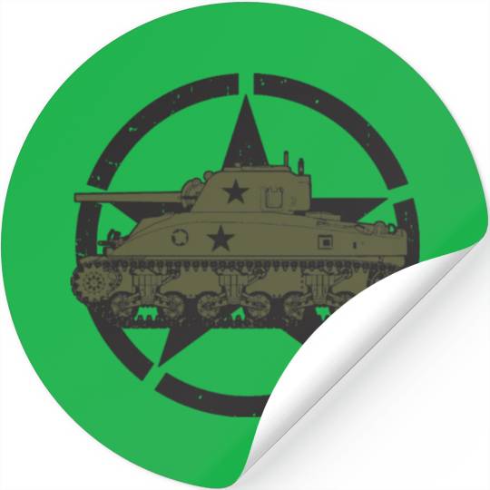 M4 Sherman | World War 2 Vehicle Stickers
