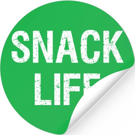 Snack Life nature Stickers
