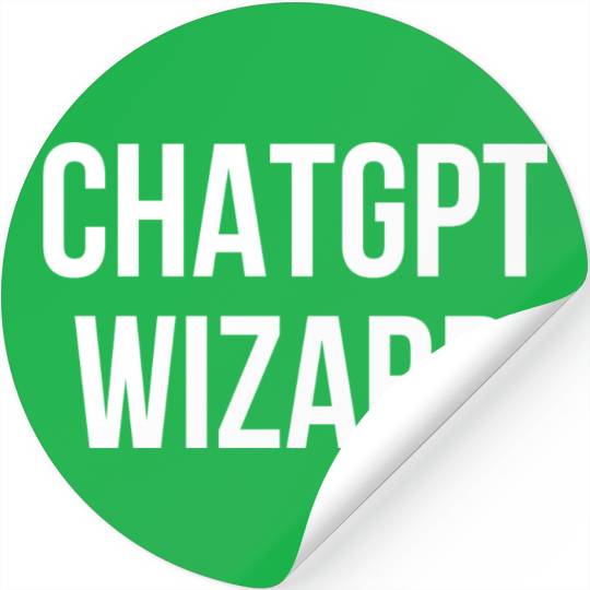 CHATGPT Wizard Stickers