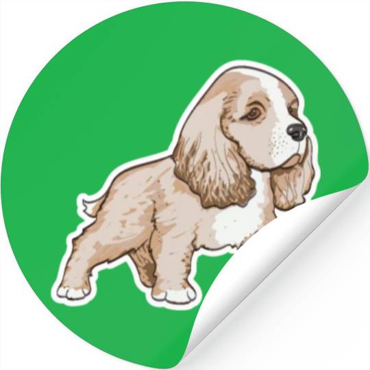 Cavalier King Charles Spaniel Stickers