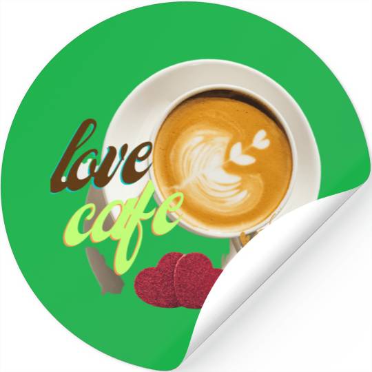 Chemise de café et de psychologie, Stickers drôle d