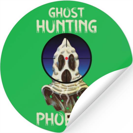 Paranormal Investigator Phoenix Ghost Hunter Ghost Stickers