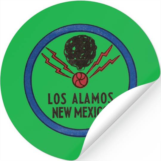 Manhattan Project Los Alamos, New Mexico Nuclear W Stickers
