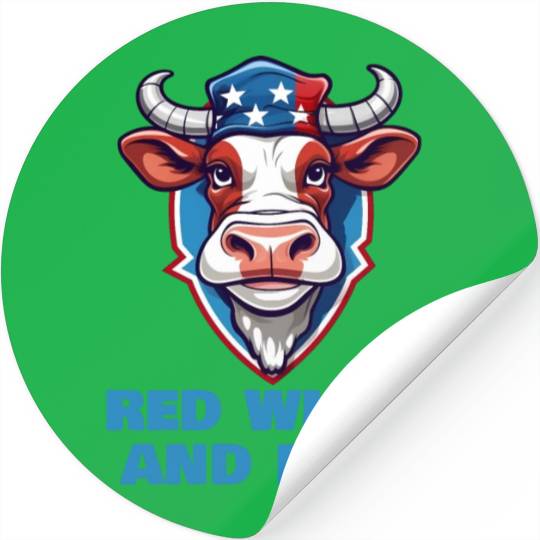 Red White And Beef Stickers