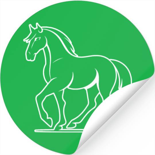 Horse Equine Pony Stickers