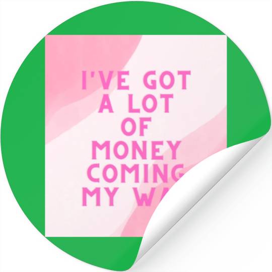 DESIGNAbundant Affirmation nature Stickers