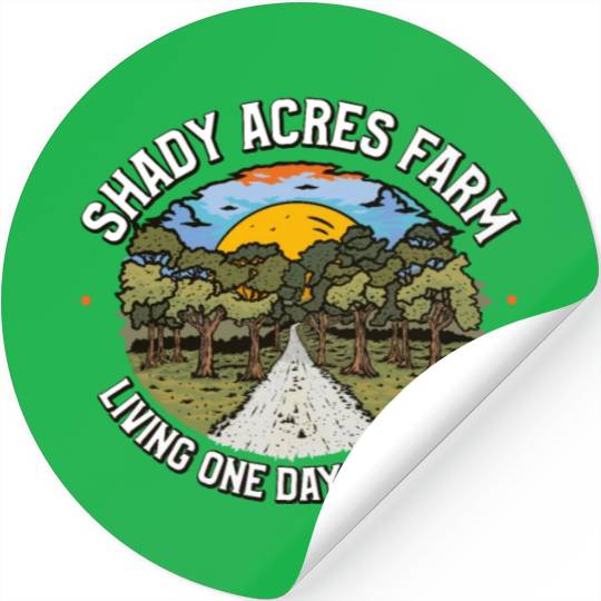 Shady Acres Farm Stickers