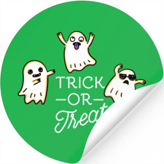 Trick Or Treat Stickers