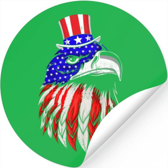 America Eagle USA Patriots American Pride Stickers