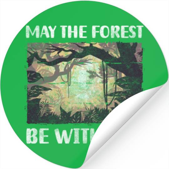 Forest Forests Wilderness Forester Stickers