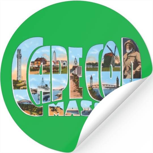 Cape Cod Massachusetts Ma Stickers