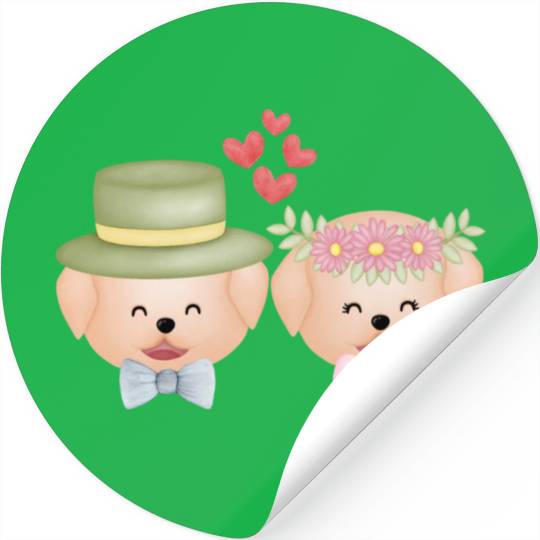 Dog Lovers Stickers