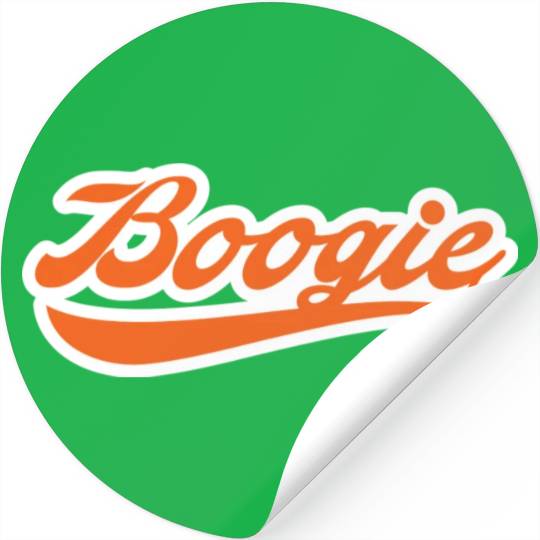 Boogie nature travel Stickers