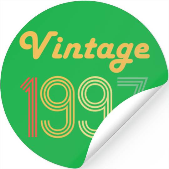 23rd For Age 23 1997 Son Stickers