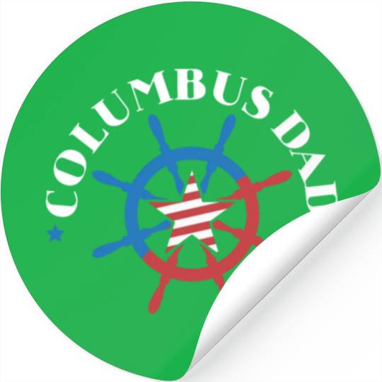Christopher Columbus Italian American Columbus Day Stickers