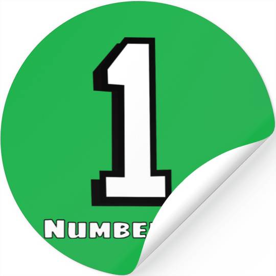number one aesthetic hippie Stickers