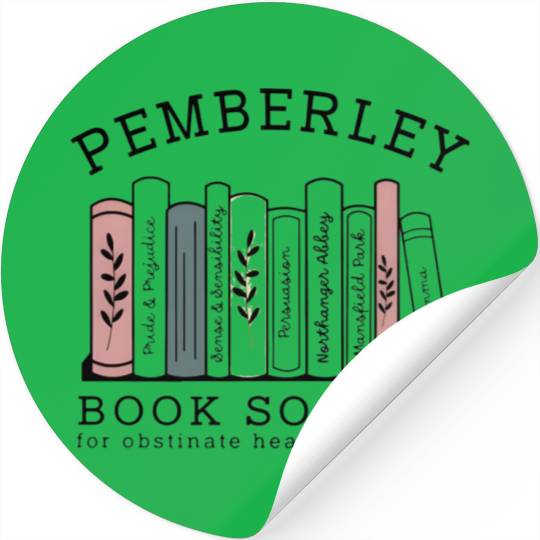 Pemberley Book Society Stickers