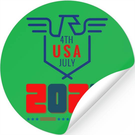 4th of July 2023 Stickers