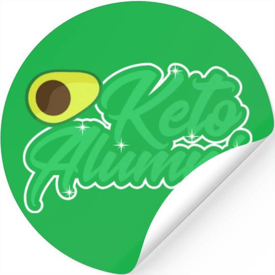 Avocado Lover Ketones Ketosis Diet Bacon Lover Stickers