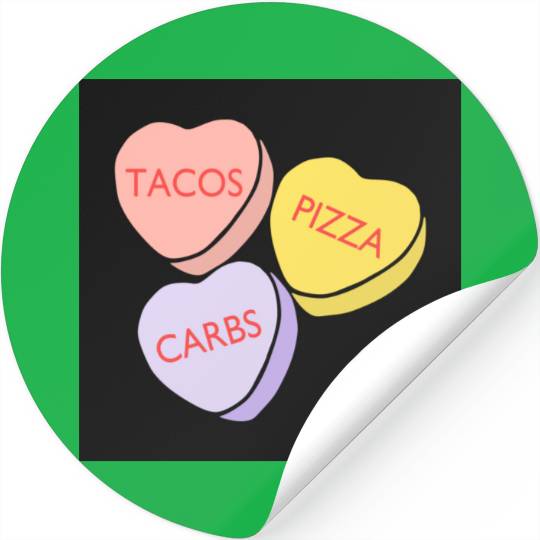 FRONTARTFunny Conversation Hearts Candy Stickers