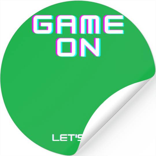 Game On, Sports, Stickers, Gifts For Him, For Her