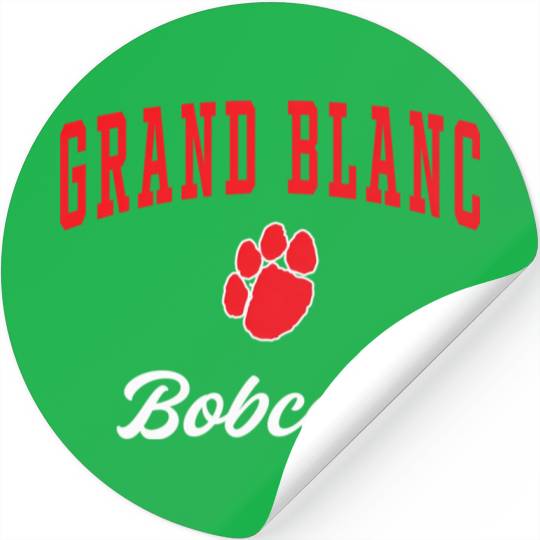 Grand Blanc High School Bobcats Stickers