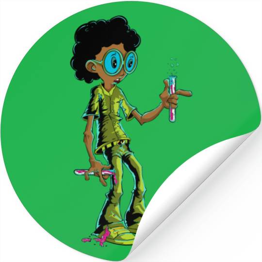 Science Chemistry Characteristics Stickers